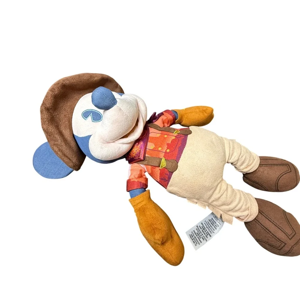 Disney Mickey Mouse Plush‎ Cowboy 50th Anniversary Stuffed Animal Toy